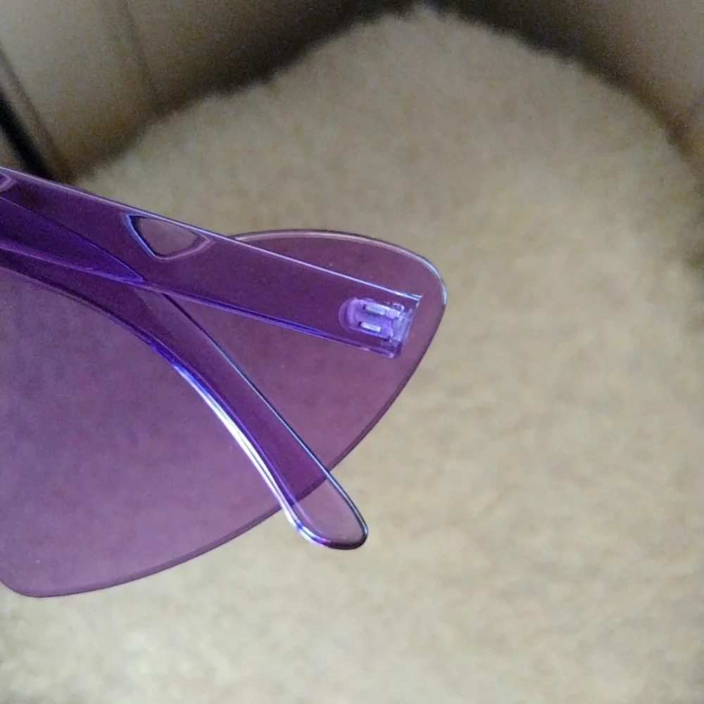 NWOT- Purple Cat Eye Sunglasses